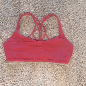 Lululemon sports bra- magenta- size 8